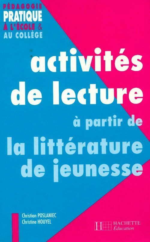 Livrenpoche : Activités de lecture à partir de la littérature de jeunesse - Christian Poslaniec - Livre