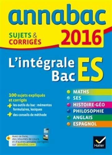 Livrenpoche : L'intégrale Bac ES - Collectif - Livre