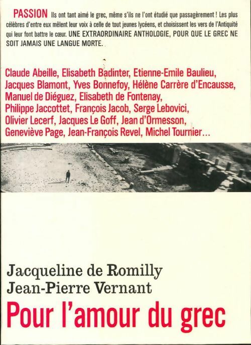 Livrenpoche : Pour l'amour du grec - Elisabeth De Lambilly-Bresson - Livre