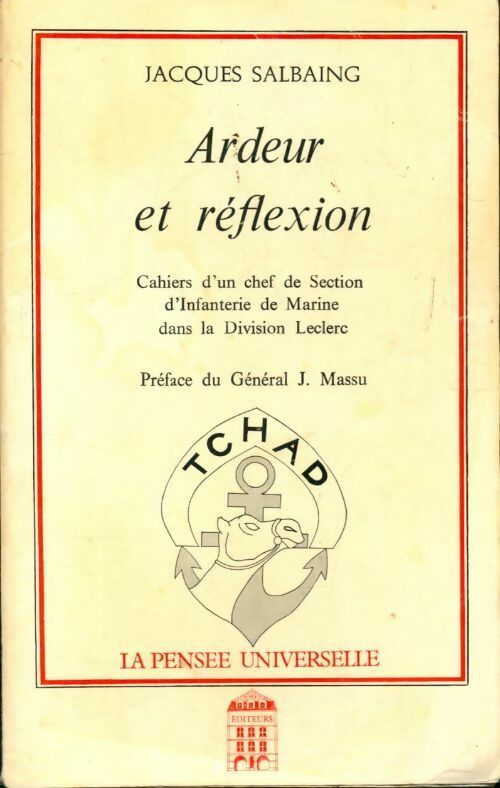 Livrenpoche : Ardeur et réflexion - Jacques Salbaing - Livre