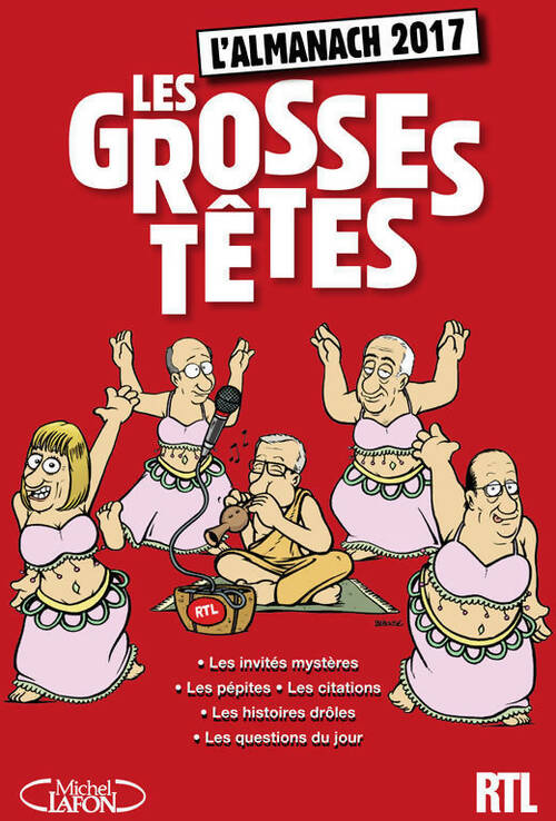 Livrenpoche : L'almanach des grosses têtes 2017 - Collectif - Livre