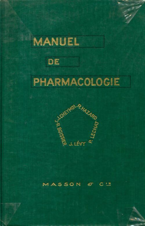 Livrenpoche : Manuel de pharmacologie - Collectif - Livre