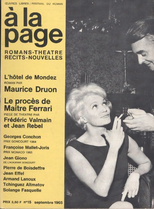 A la page n°15 : L'hôtel de Mondez / Le procès de Maître Ferrari - Collectif - Livre