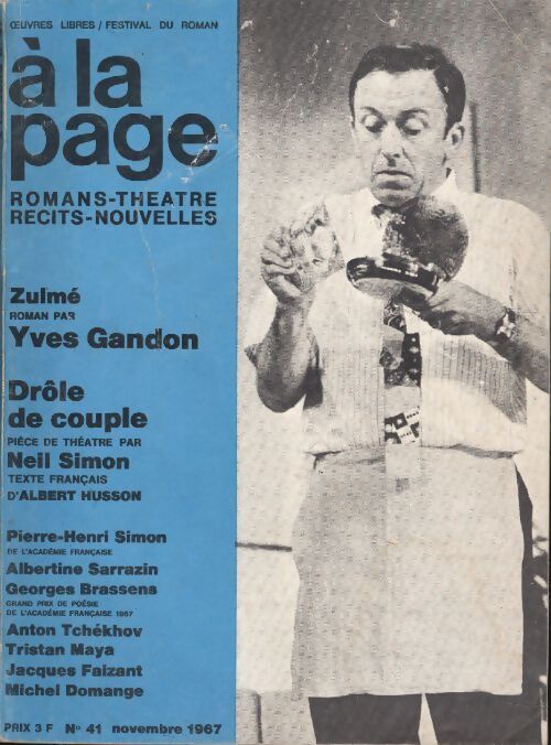 A la page n°41 : Zulmé / Drôle de couple - Collectif - Livre