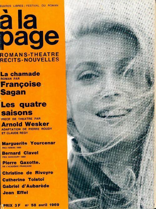 Livrenpoche : A la page n°58 : La chamade / Les quatre saisons - Collectif - Livre