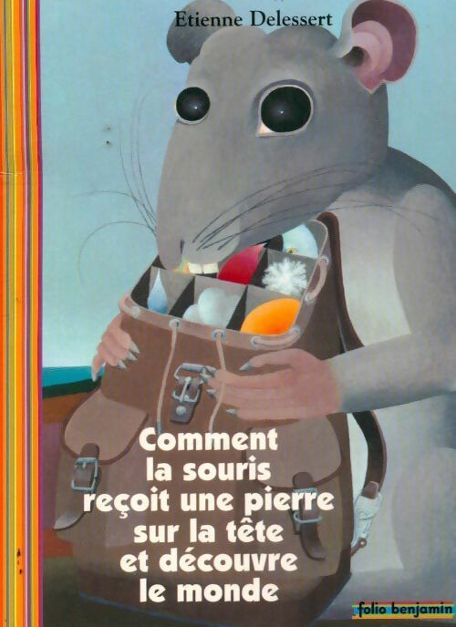 Livrenpoche : Comment la souris reçoit une pierre sur la tête et découvre le monde - Etienne Delessert - Livre