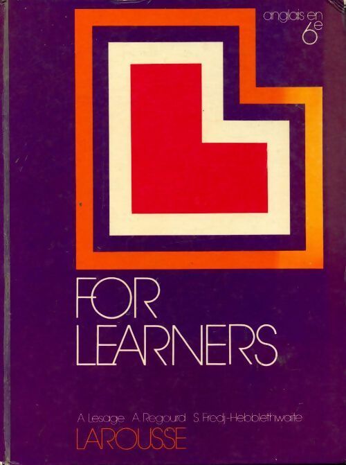 L for learners anglais 6e - Collectif - Livre