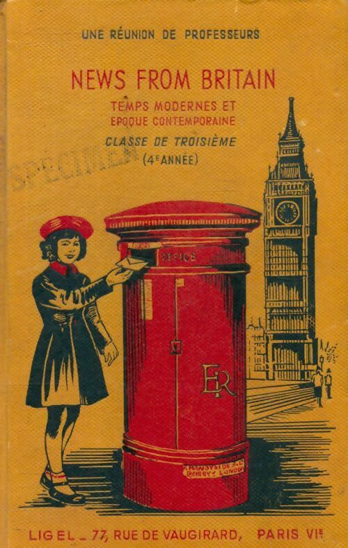 Livrenpoche : News from Britain 3e - Collectif - Livre