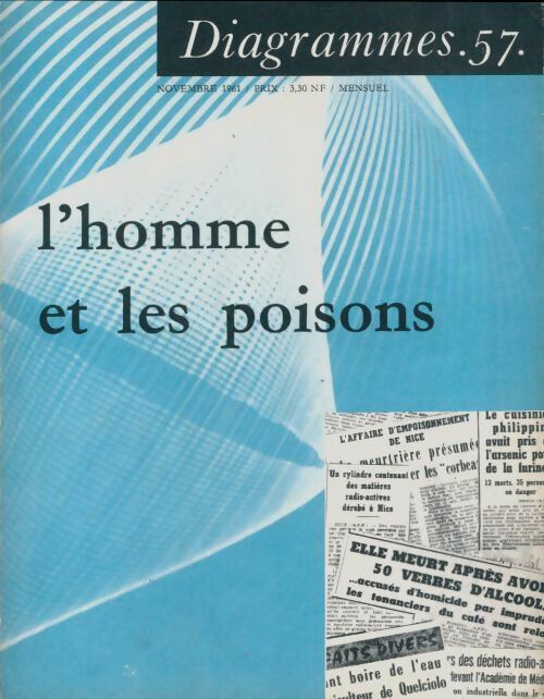 Livrenpoche : Diagrammes n°57 : L'homme et les poisons - Collectif - Livre