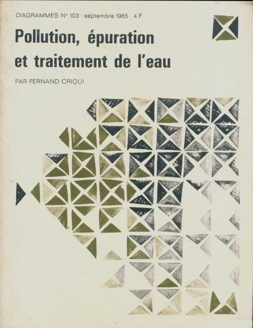 Livrenpoche : Diagrammes n°103 : Pollution, épuration et traitement de l'eau - Collectif - Livre
