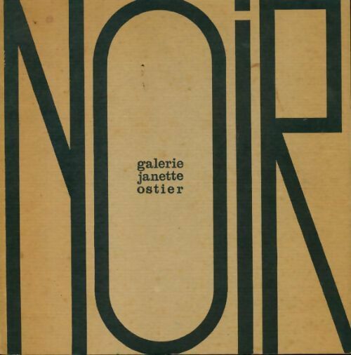 Livrenpoche : Noir l'absolu, une ponctuation - Inconnu - Livre