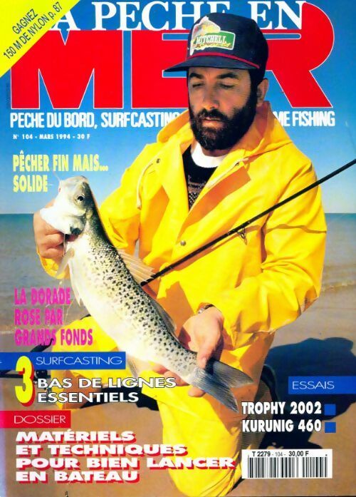 Livrenpoche : La pêche en mer n°104 : Pêcher fin mais solide - Collectif - Livre