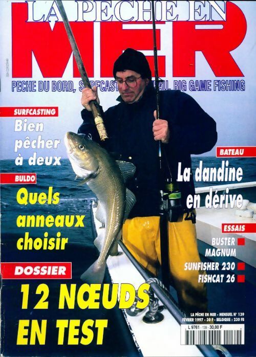 Livrenpoche : La pêche en mer n°139 : 12 noeuds en test - Collectif - Livre