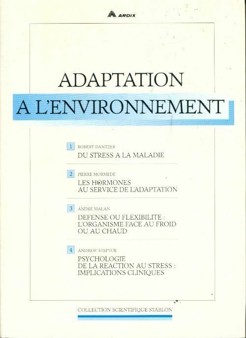 Livrenpoche : Adaptation à l'environnement - Collectif - Livre