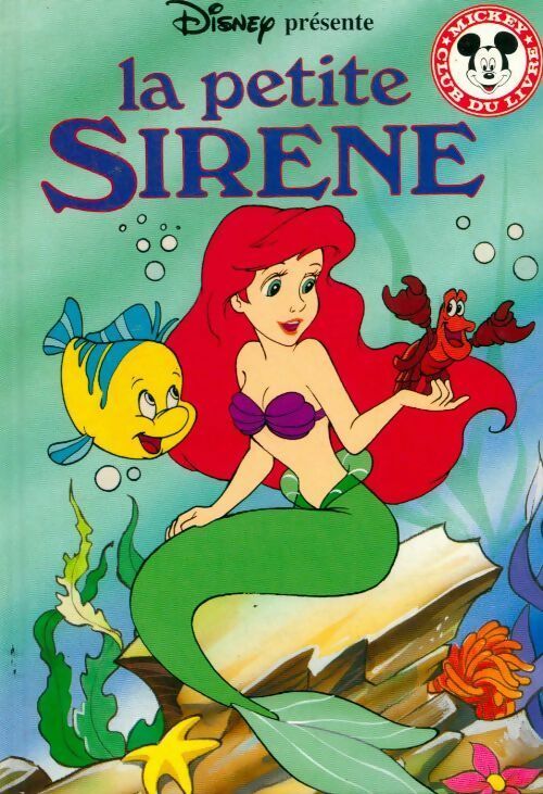 Livrenpoche : La petite sirène - Disney - Livre