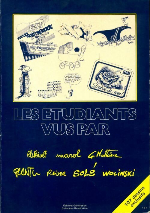 Livrenpoche : Les étudiants vu par... - Collectif - Livre