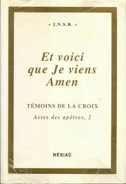 Livrenpoche : Et voici que je viens Tome II - Collectif - Livre