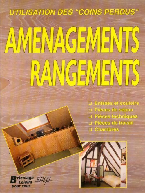 Livrenpoche : Aménagements rangements. Utilisation des coins perdus - Philippe Bierling - Livre