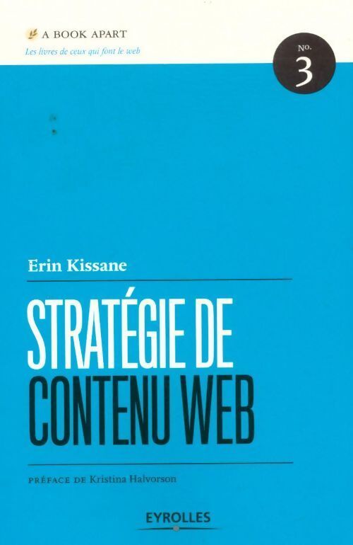 Livrenpoche : Stratégie de contenu web - Erin Kissane - Livre
