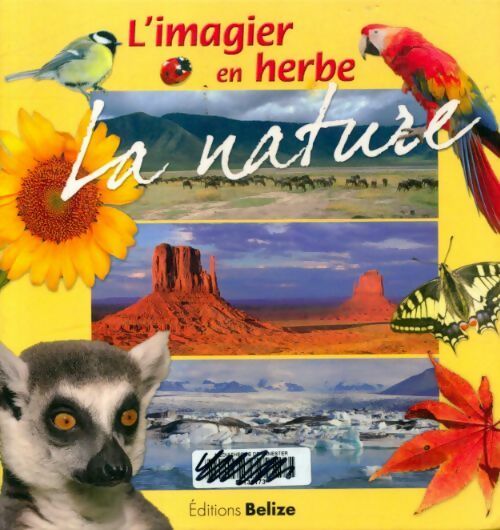Livrenpoche : L'imagier en herbe : La nature - Evelyne Boyard - Livre