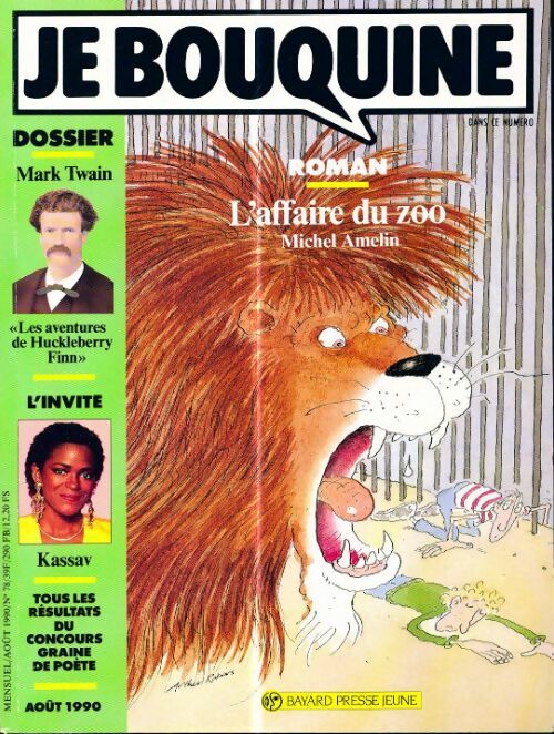 Livrenpoche : Je bouquine n°78 : L'affaire du zoo - Collectif - Livre