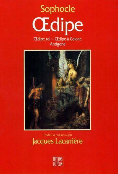 Livrenpoche : Oedipe / Oedipe roi / Oedipe à Colone / Antigone - Sophocle - Livre