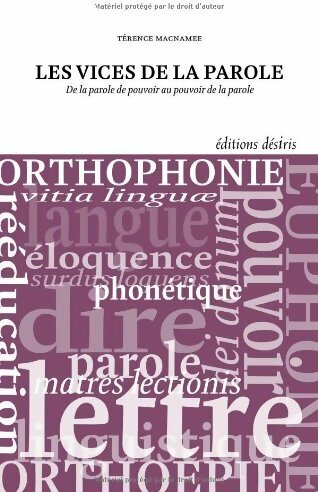 Livrenpoche : Les vices de la parole - Térence Macnamee - Livre