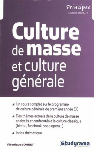 Livrenpoche : Culture de masse et culture générale - Véronique Bonnet - Livre