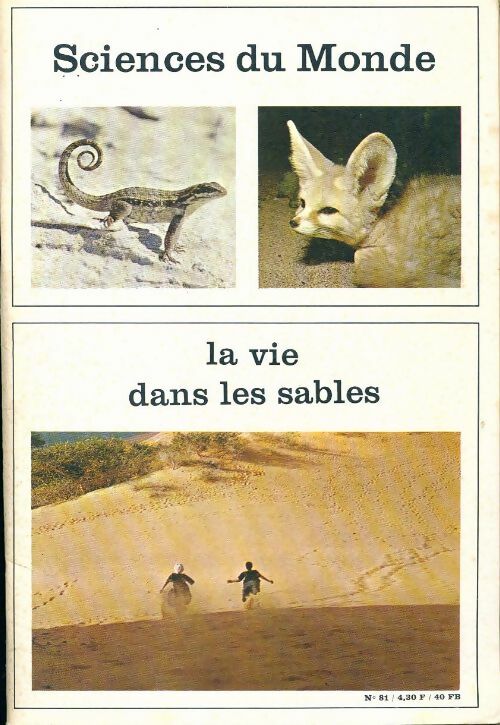 Livrenpoche : Sciences du monde n°81 : La vie dans les sables - Collectif - Livre