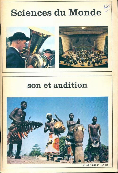 Livrenpoche : Sciences du monde n°95 : Son et audition - Collectif - Livre
