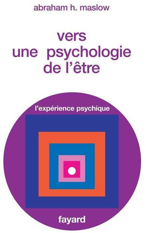 Livrenpoche : Vers une psychologie de l'être - Abraham H. Maslow - Livre