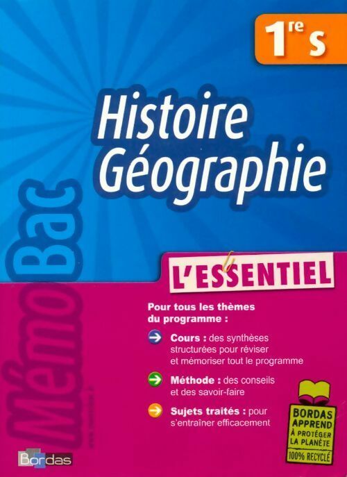 Livrenpoche : Histoire-géographie 1ère S - Marc Alibert - Livre