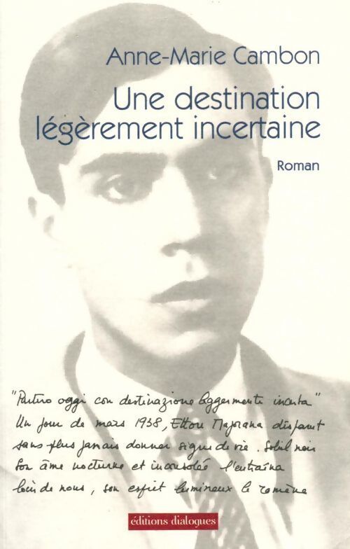 Livrenpoche : Une destination légèrement incertaine - Anne-Marie Cambon - Livre