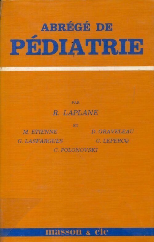 Livrenpoche : Abrégé de pédiatrie - Collectif - Livre