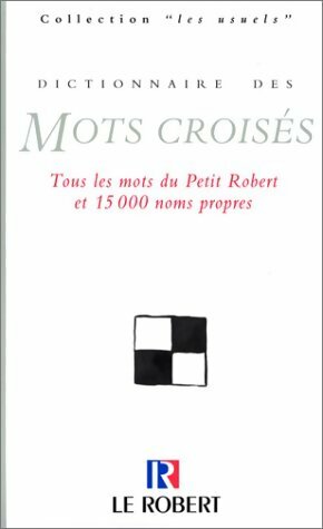 Livrenpoche : Dictionnaire des mots croisés - Larousse - Livre