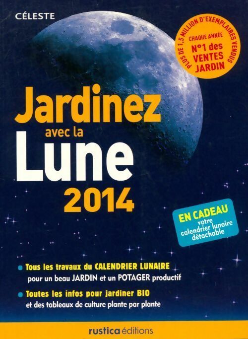 Livrenpoche : Jardinez avec la lune 2014 - Céleste - Livre