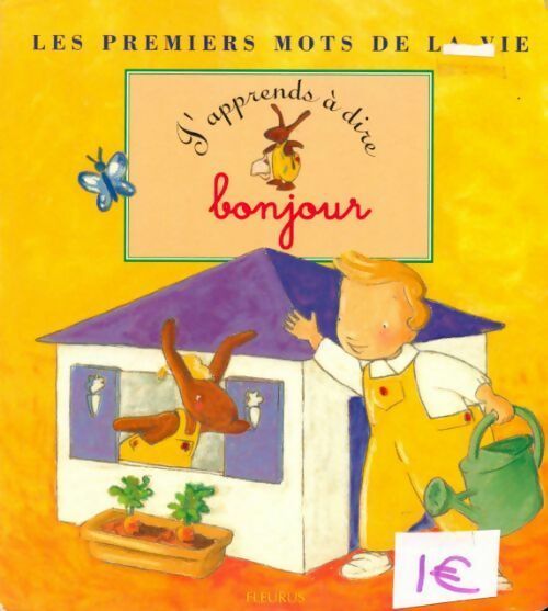 Livrenpoche : J'apprends à dire bonjour - Karine-Marie Amiot - Livre
