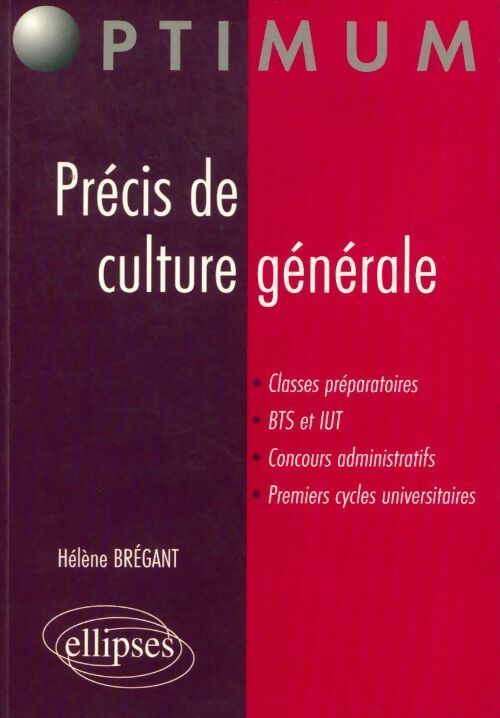 Livrenpoche : Précis de culture générale - Hélène Brégant - Livre