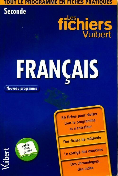 Livrenpoche : Français seconde - Collectif - Livre