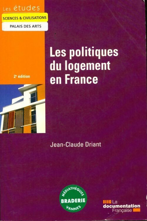 Livrenpoche : Les politiques du logement en France - Jean-Claude Driant - Livre