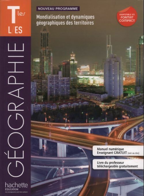 Livrenpoche : Géographie Terminales L, ES - Catherine Reynaud - Livre
