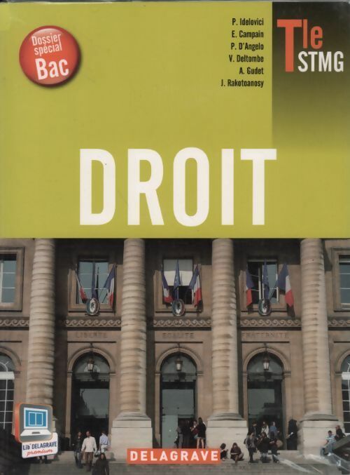 Livrenpoche : Droit Terminale STMG - Collectif - Livre