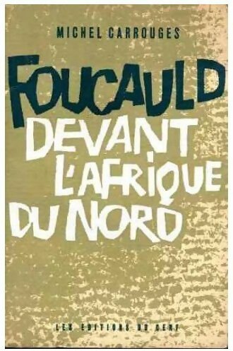 Livrenpoche : Foucauld devant l'Afrique du Nord - Michel Carrouges - Livre