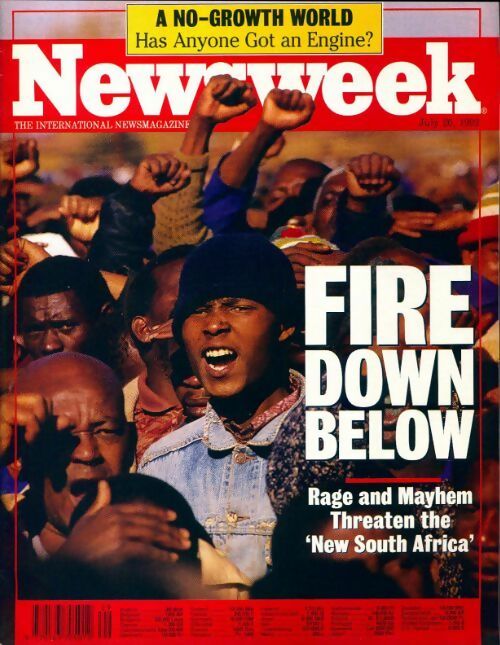 Livrenpoche : Newsweek n°29-1992 : Fire down below - Collectif - Livre