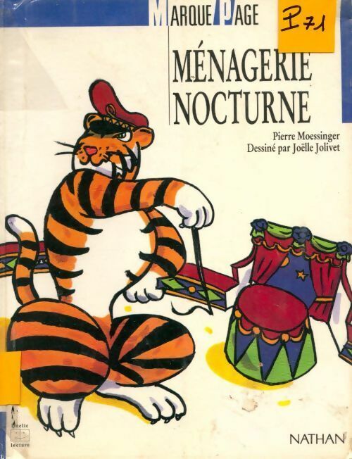 Livrenpoche : Ménagerie nocturne - Pierre Moessinger - Livre