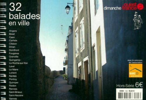 Livrenpoche : 32 balader en ville - Collectif - Livre