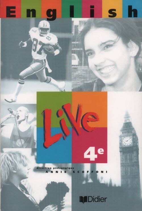 Livrenpoche : English live 4e lv1 - Pierre Roux - Livre