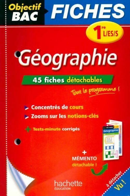 Livrenpoche : Géographie 1ères L, ES, S - Armand Léonard - Livre