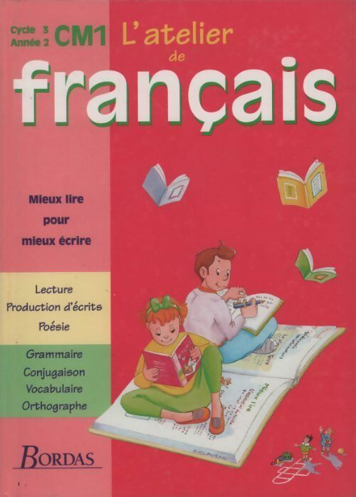 Livrenpoche : L'atelier de français CM1 Cycle 3 - Collectif - Livre
