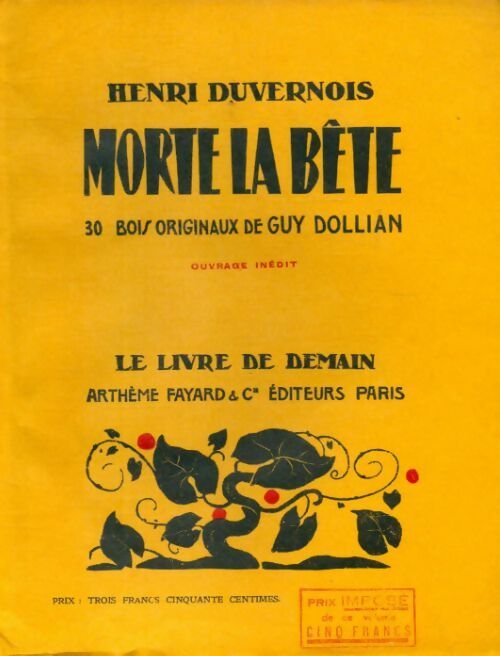 Livrenpoche : Morte la bête - Henri Duvernois - Livre